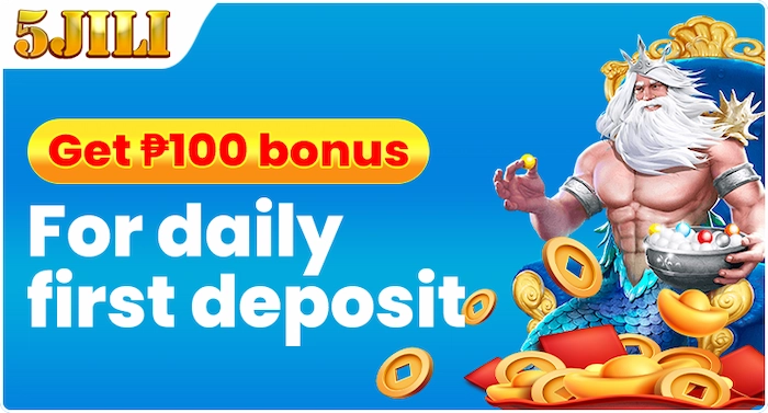 Daily first deposit bonus